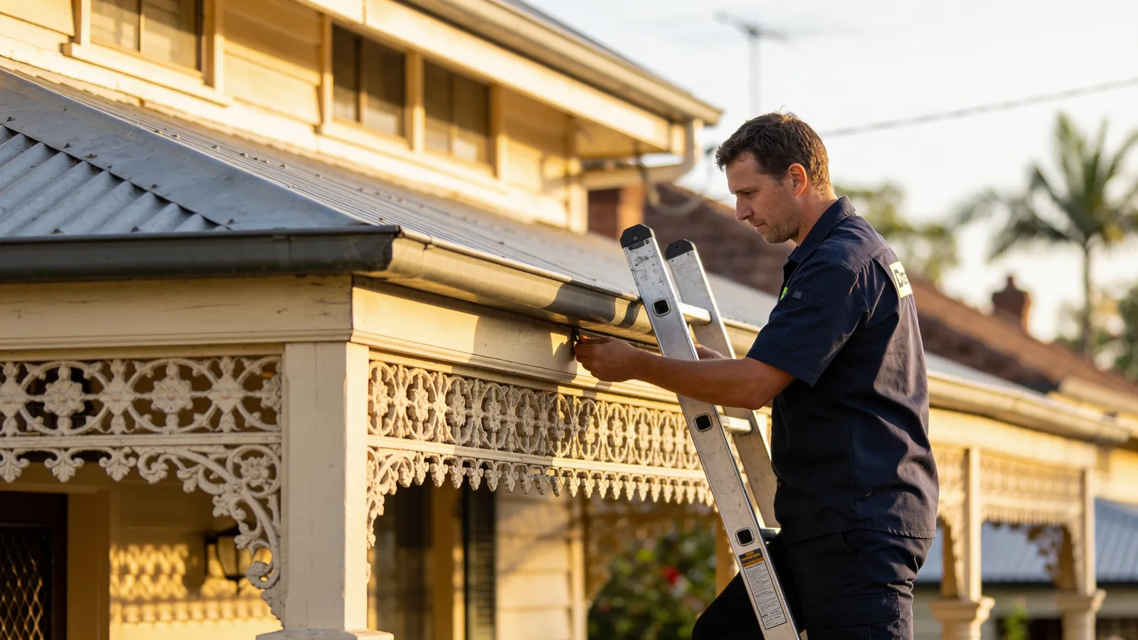 Tree Collar Fitting in Clayfield